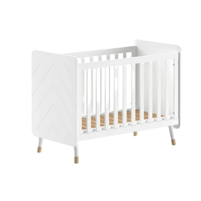 Afbeelding van Jaxx Ledikant Billy 60x120 Satin White