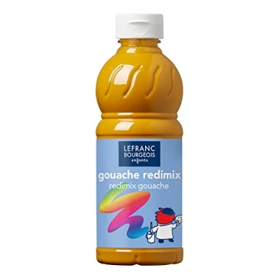 Afbeelding van L&amp;B Plakkaatverf Redimix Yellow Ochre 500ml