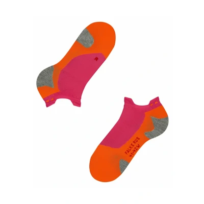Afbeelding van Falke RU5 RACE Invisible Running Functional Extralightcushioned Enkelsokken, Dames, Maat: 35/36, Rose
