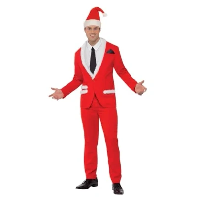 Afbeelding van &quot;Kerstmanpak voor volwassenen Verkleedkleding Large&quot;