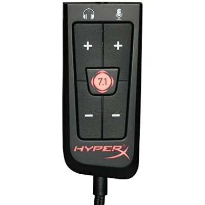 Afbeelding van HyperX Cloud Virtual 7.1 Surround Sound USB geluidskaart