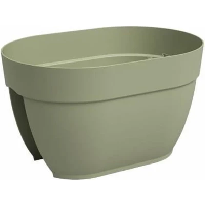 Afbeelding van Jardiniere ARTEVASI CAPRI CAMPANA Balkon 40 ma Asgroen