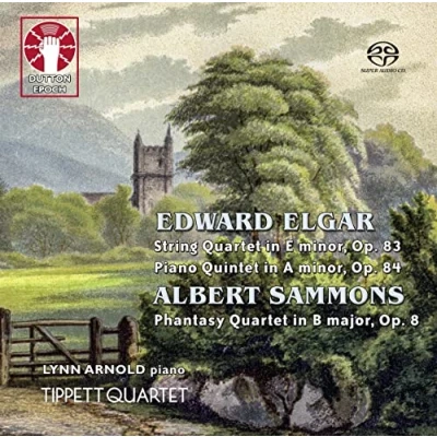 Afbeelding van Tippett Quartet Elgar: String Quartet/Piano Quintet/Phantasy (CD)