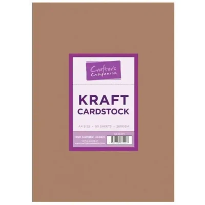 Afbeelding van Crafter&#039;s Companion Kraft Cardstock A4