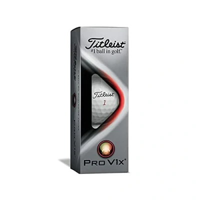 Afbeelding van TITLEIST Pro V1X ProV1X Nieuwe Golfballen 2021 Model Pack van 3 Mouw