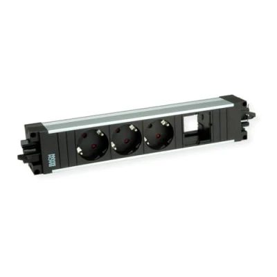 Afbeelding van Bachmann, Stekkerdoos, 906.0237 (3 x, CEE 7/3)