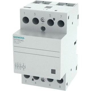 Afbeelding van Insta Schütz mit 4 Schliessern Kontaktfür AC 230,400V 40A Ansteuerung AC230V 5TT5040 0