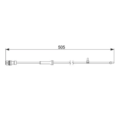 Afbeelding van Bosch Slijtage indicator 1 987 474 592