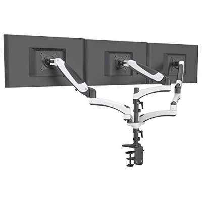 Afbeelding van HFTEK Monitorarm drievoudige houder voor 3 schermen van 15 27 inch met VESA 75/100 GM138DW