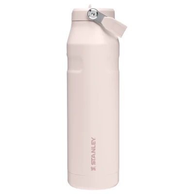 Afbeelding van The IceFlow™ Bottle Flip Straw 2.0 1.06L Roze Rose Quartz Stanley 1913