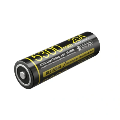 Afbeelding van Nitecore NL2153HPi Oplaadbare 21700 Li Ion batterij 5300mAh