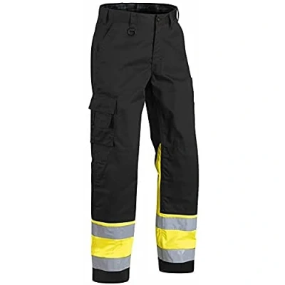 Afbeelding van Blaklader Werkbroek High Vis 1564 1811 Zwart/High Geel C64