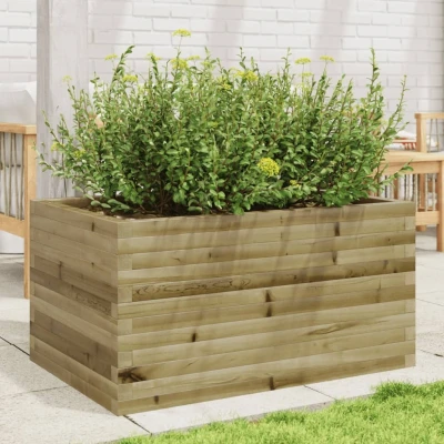 Afbeelding van Plantenbak 90x60x45,5 cm geïmpregneerd grenenhout