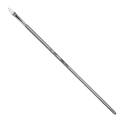 Afbeelding van Liquitex 6924003 Basics penseel, synthetisch penseel voor acrylverf, duurzaam, robuust en vormvast Filbert Nr. 3