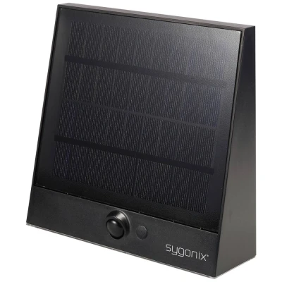Afbeelding van Sygonix SY 5801970 Wandspot op zonne energie met bewegingsmelder Neutraalwit Antraciet grijs