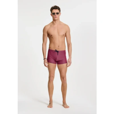 Afbeelding van Shiwi SEP Stretch tile Zwembroek, Heren, Maat: 3XL, Red hibiscus geo