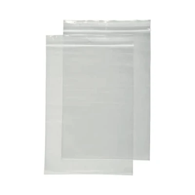 Afbeelding van DULA Gripzakje 80 x 120 mm Transparant 200 stuks Hersluitbare verpakking zakjes