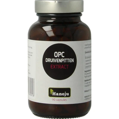 Afbeelding van Hanoju Opc Druivenpit Extract 500mg, 90 capsules