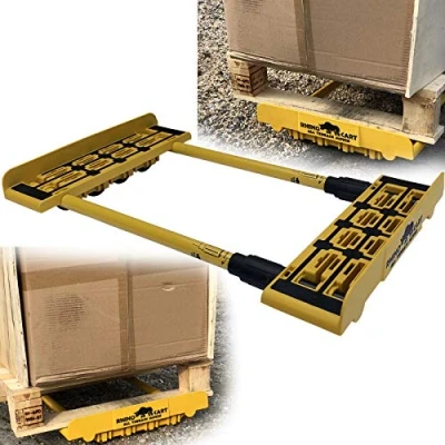 Afbeelding van Rhino Cart Objecten tot 500 kg moeiteloos vervoeren Meubeltransporter 116 cm breed Transporthulp voor alle ondergronden All terrain dolly van gehard staal en polyresin behuizing