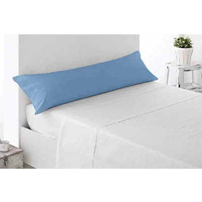Afbeelding van Miracle Home Kussensloop, zacht en comfortabel, 50% katoen, hemelsblauw, voor 90 cm bed