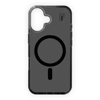 Afbeelding van iDeal Of Sweden Clear Case met magnetische ring geschikt voor iPhone 16 Plus Tinted Black
