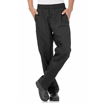 Afbeelding van Chef Works Cool Vent uniseks baggy koksbroek zwart XL