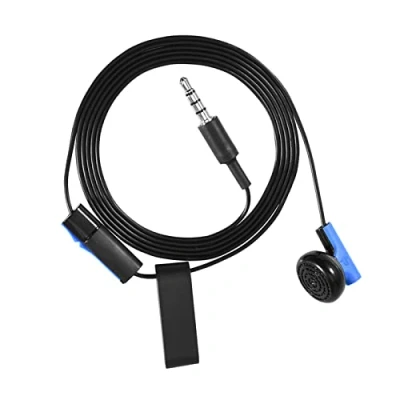 Afbeelding van gaming oordopjes, 3,5 mm bedrade mono oortelefoon met microfoon, geschikt voor PS4 controller
