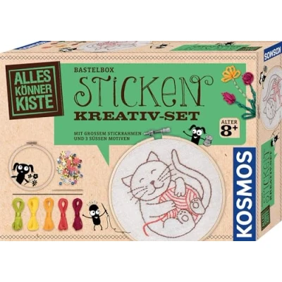 Afbeelding van Sticken Kreativ Set: Bastel Set