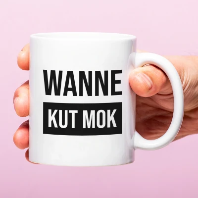 Afbeelding van mok Wanne kut