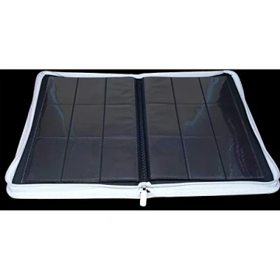 Afbeelding van Docsmagic.de Pro Player 9 Pocket Zip Album White 360 Card Binder MTG PKM YGO