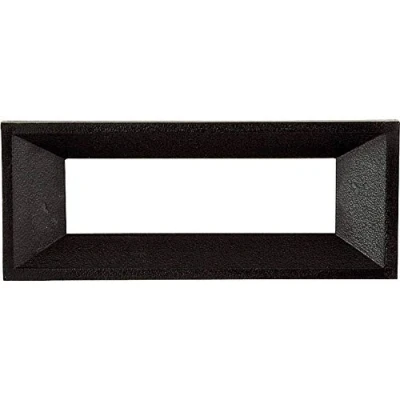 Afbeelding van Voorframe Strapubox AR 3,5 A, zwart, geschikt voor (display): LCD display met tekens, kunststof, 1 stuk