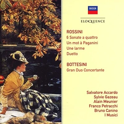 Afbeelding van Rossini: Sonate A Quattro / Bottesini: Gran Duo Concertante