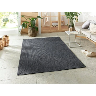 Afbeelding van Buitenkleed Trenzado Donkergrijs 160x230 Cm
