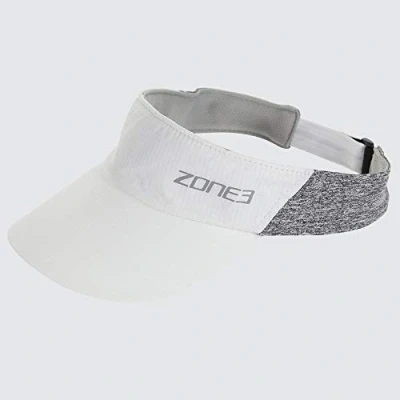 Afbeelding van Zone3 Coolmax Race Visor Wit/Grijs