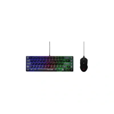 Afbeelding van 2 in 1 Gaming Pack THE G LAB COMBO HYDRO Bedraad toetsenbord en muis Zwart/Grijs