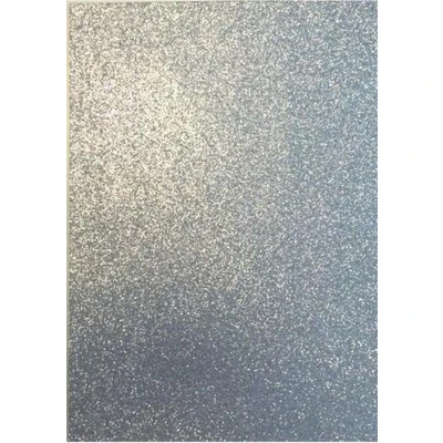 Afbeelding van EVA foam vellen 2mm 22x30cm 5 st Zilver glitter 12315 1531