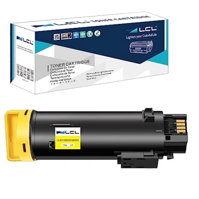 Afbeelding van LCL compatibele tonercartridge 6510 6510DN 6510N WorkCentre 6515 6515DN 6515DNI 6515DNW 6515N 6515NW 106R03479 106R03475 2400 pagina&#039;s (1 geel) vervanging voor Xerox