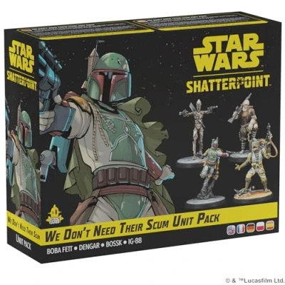Afbeelding van Atomic Mass Games AMGD1036 Star Wars: Shatterpoint We Dont Need Their Scum Squad Pack (Frans)
