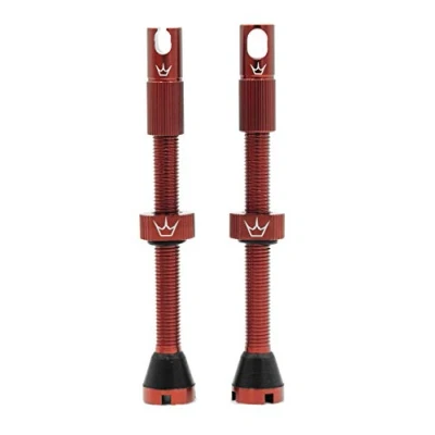 Afbeelding van Peaty&#039;s Tubeless Ventiel Chris King (MK2) 60mm Rood