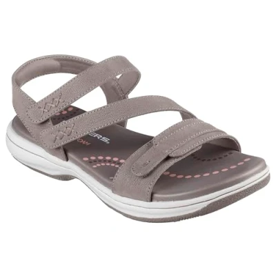 Afbeelding van skechers Taupe sandaal Maat 36