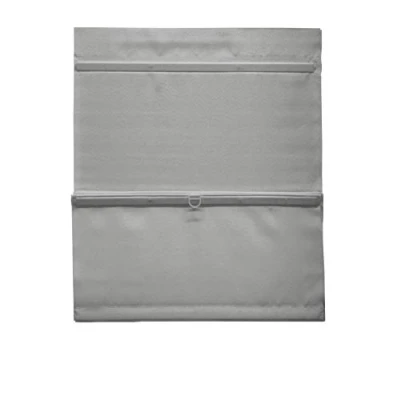 Afbeelding van GARDINIA EASYFIX Vouwgordijn, magnetisch, incl. klittenband, ondoorzichtig, inclusief alle montageonderdelen, grijs, 70 x 140 cm (BxH)