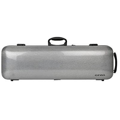 Afbeelding van GEWA Vioolkoffer Idea 2.0 zilver carbon, met extra zijgreep, Made in Germany