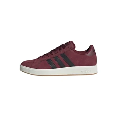 Afbeelding van adidas Heren GRAND COURT BASE 00s SHOES, Shadow Red/Core Black/Off White, 40 EU