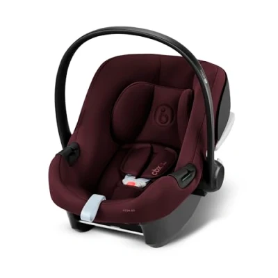 Afbeelding van Cybex Aton B2 i Size Autostoeltje voor baby&#039;s, vanaf de geboorte tot ca. 24 maanden, max. 13 kg, incl. inlegkussen pasgeborenen, geschikt SensorSafe, Dynamic Red