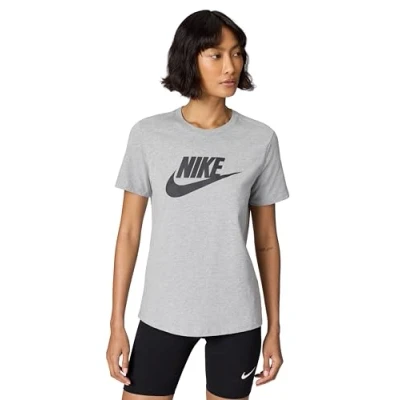 Afbeelding van Nike Sportswear TEE Tshirt print, Dames, Maat: Small, Grey heather