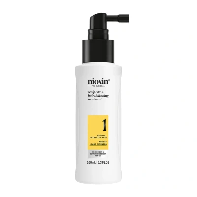 Afbeelding van Nioxin System 1 Scalp Treatment voor Natuurlijk Haar Anti Haaruitval Dunner Wordend 100ml