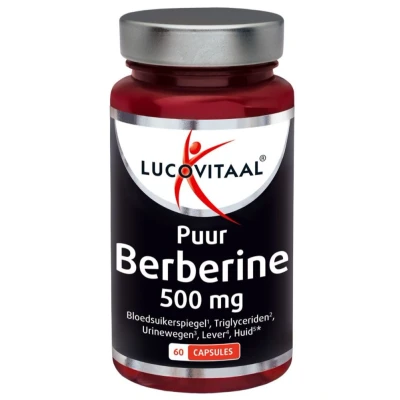 Afbeelding van Lucovitaal Berberine Puur 500 mg