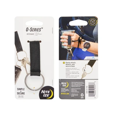 Afbeelding van Nite Ize O Series Keychain Black