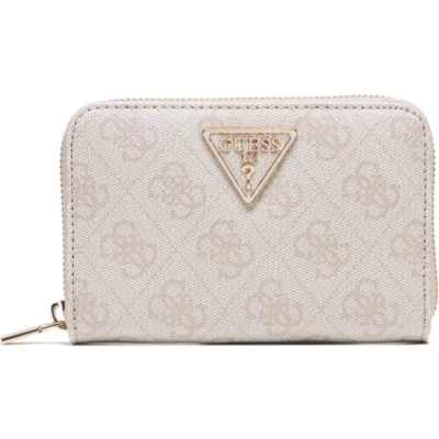 Afbeelding van Guess Laurel Medium ZIP Around Portemonnee, Dames, Maat: One Size, Dove