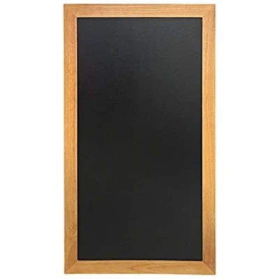 Afbeelding van Securit lang wandbord teak effect 100x56cm